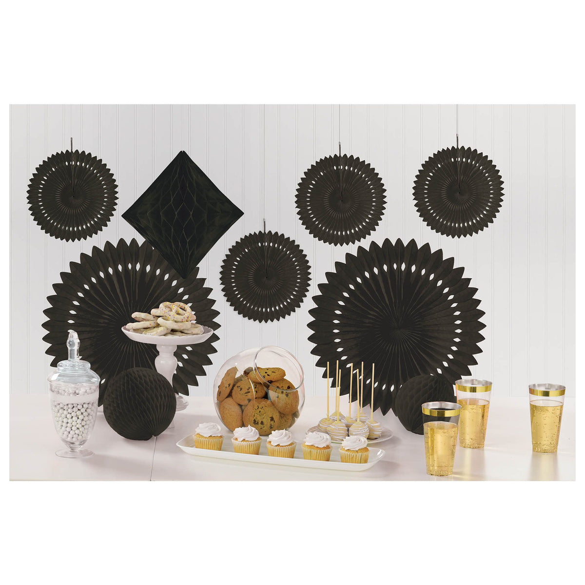 Class 101 - Elegant Black Paper Decorating Kit