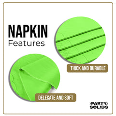 Lime Green Guest Towel Napkins - 40 Ct.