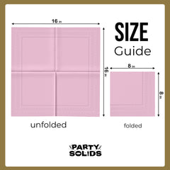 Pink Dinner Napkins - 50 Ct.