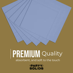 Silver Dinner Napkins - 50 Ct.