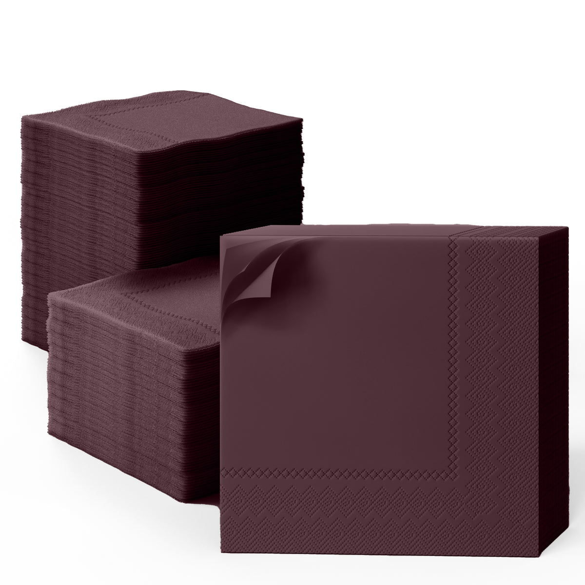 Brown Dinner Napkins - 50 Ct.