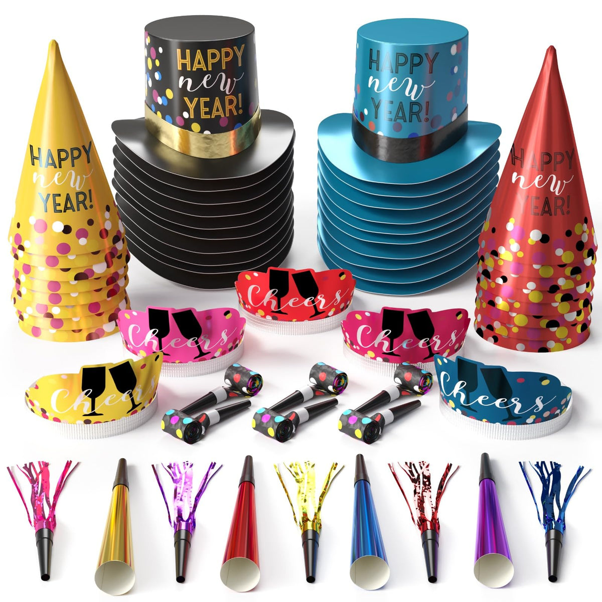 New Year's Eve Extravaganza Party Kit for 100 Guests