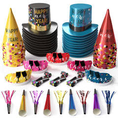 New Year's Eve Extravaganza Party Kit for 100 Guests