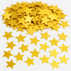Gold Mini Star Foil Confetti - 0.25 oz
