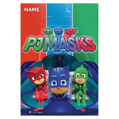 PJ Masks Loot Bags for Kids' Parties - 8 Pack