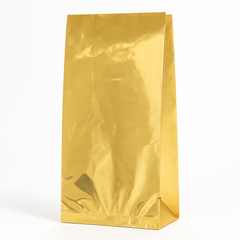 Gold Metallic Cello Treat Bags - 25 Pack