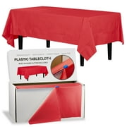 Class 101 -54 In. x 100 Ft. Cut To Size Table Roll | Red