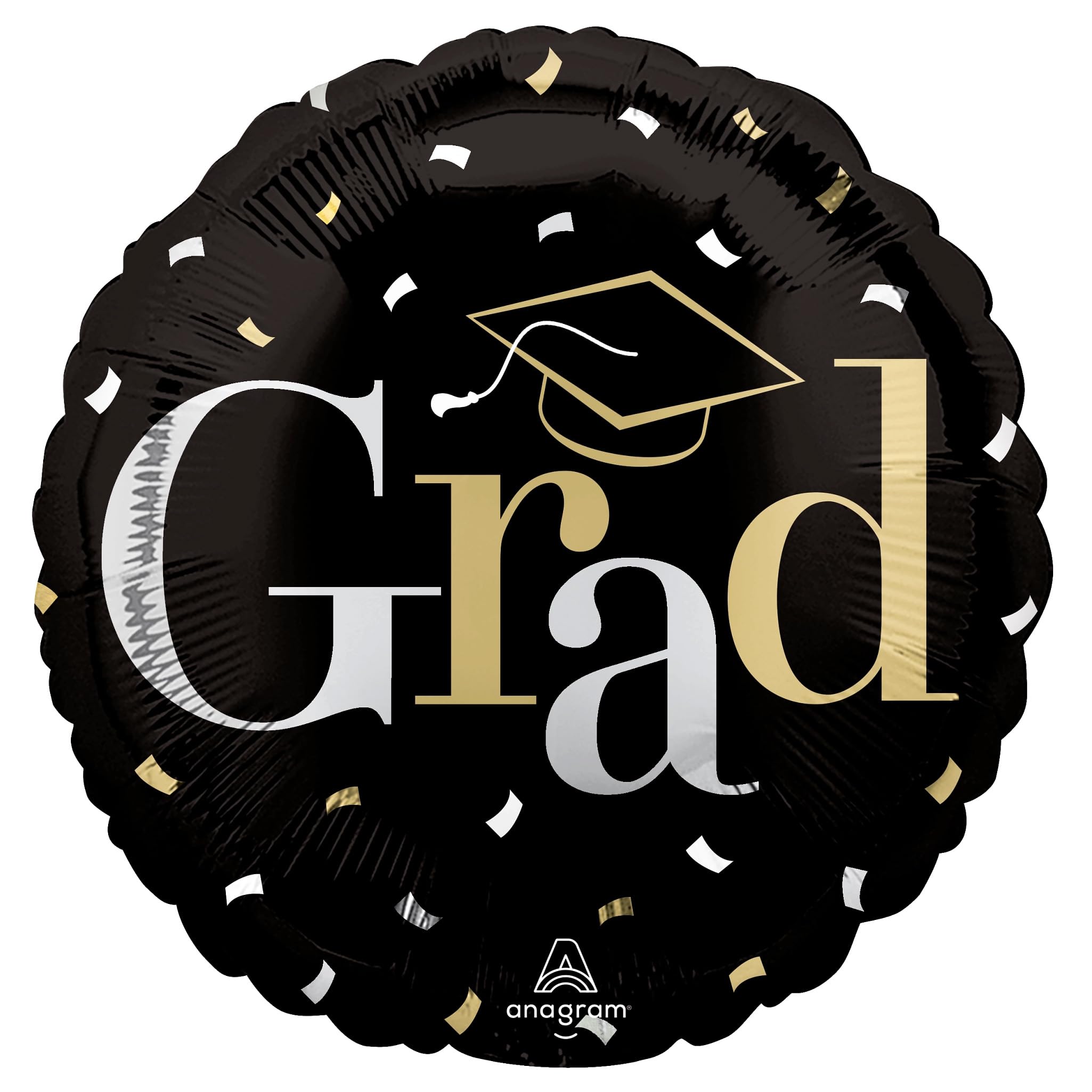 Class 101 -Graduation Celebration Foil Balloon Bouquet - ""Class Dismissed""