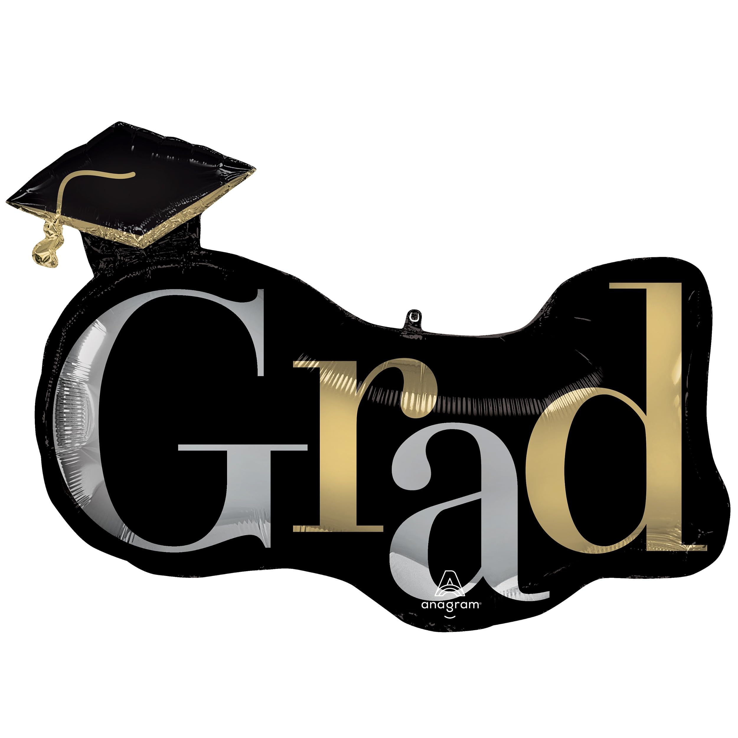 Class 101 -Graduation Celebration Foil Balloon Bouquet - ""Class Dismissed""