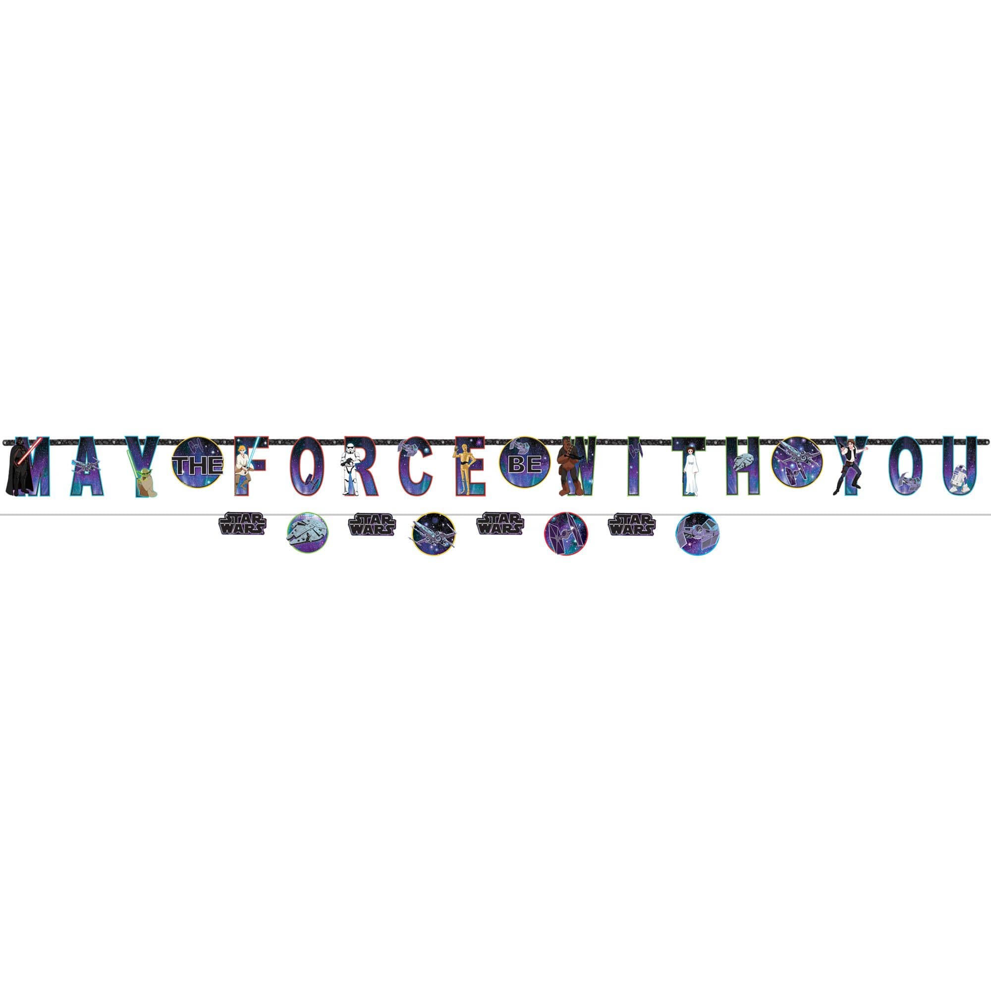 PMA - Star Wars Galaxy of Adventures Jumbo Letter Banner Kit