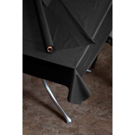 PMA - 40 In. x 100 Ft. Black Table Roll
