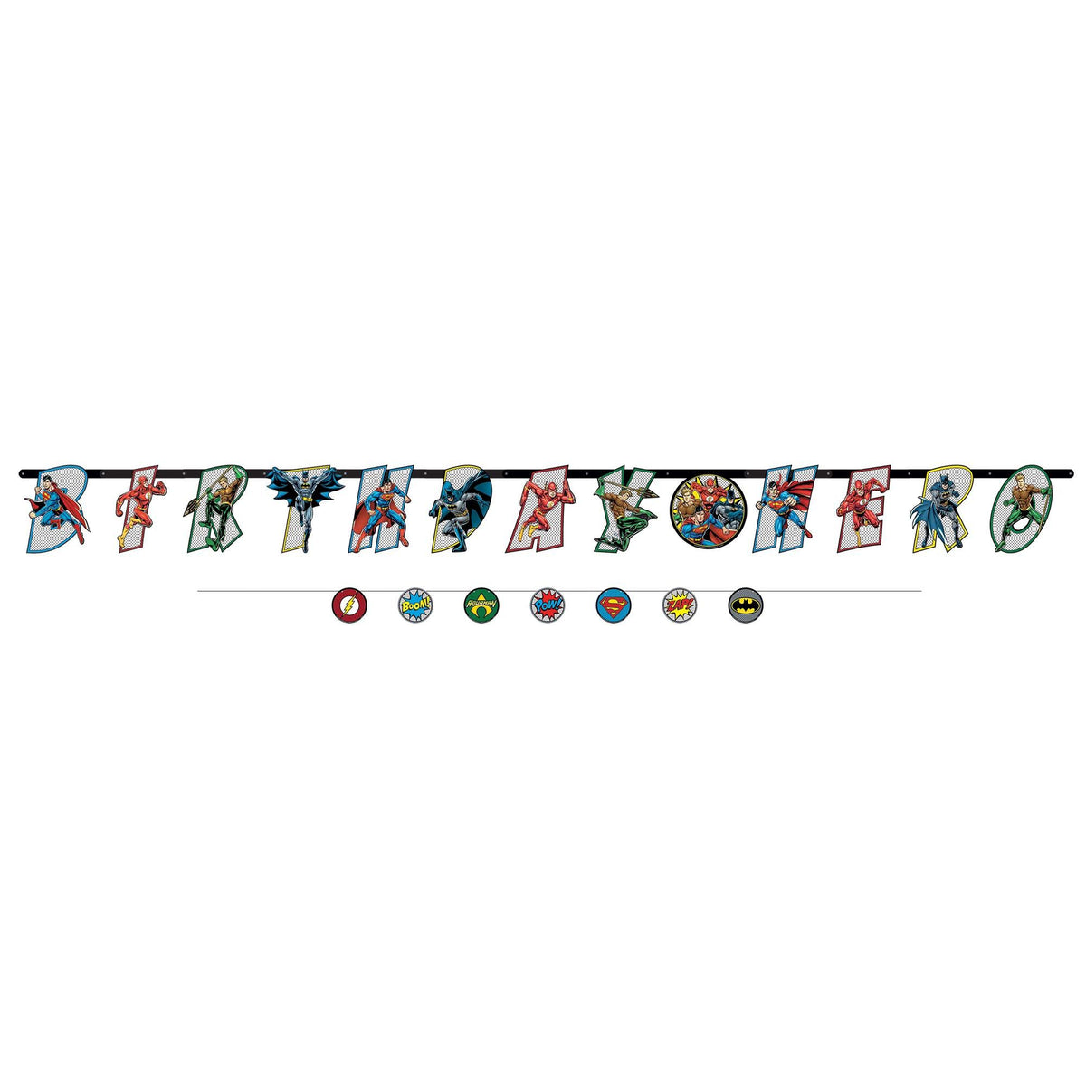 PMA - Justice League "Birthday Hero" Banner Kit