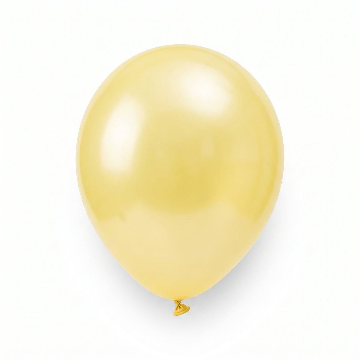 Pearl Yellow 12" Latex Balloons - 72 Pack