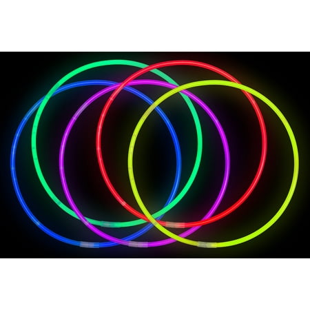 Little Gym - 22in. Assorted Glow Necklaces (100)