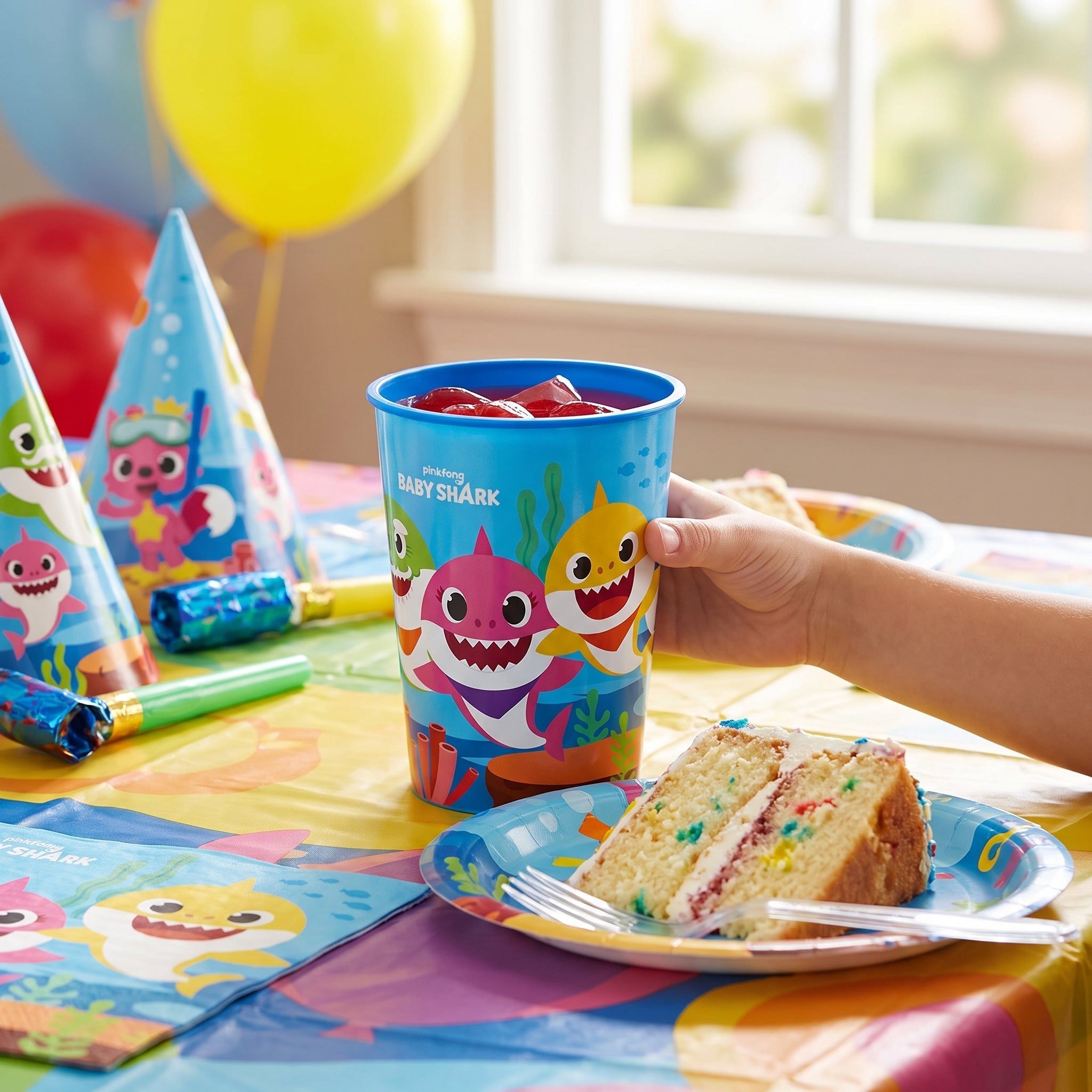 Baby Shark Reusable Party Favor Cup, 16 oz