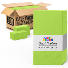 Lime Green Guest Towel Napkins | 600 Count