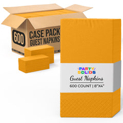 Yellow Guest Towel Napkins | 600 Count