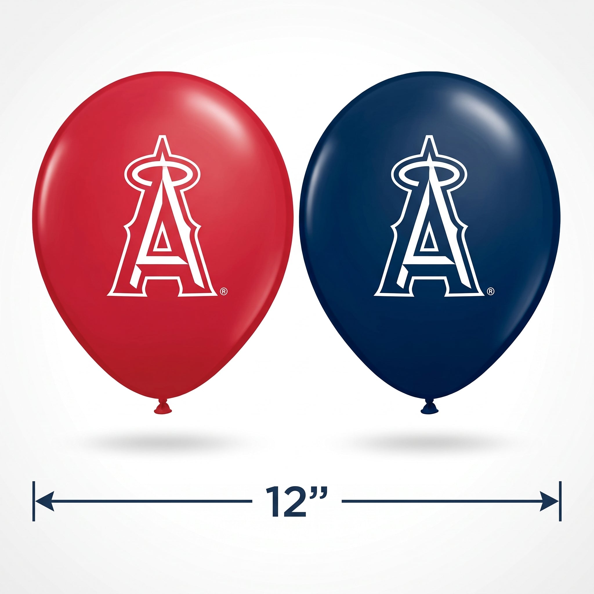 Los Angeles Angels 12" Latex Balloons - 6 Pack