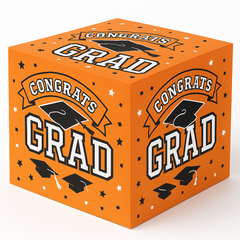 Orange Graduation Cardholder Box