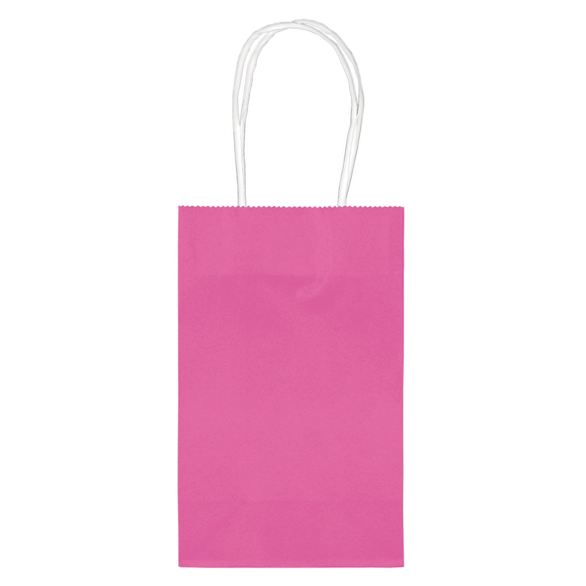 Urban Air - Bright Pink Kraft Paper Gift Bags - Value Pack of 10