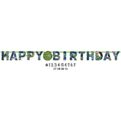 PMA - Teenage Mutant Ninja Turtles Add-an-Age Jumbo Birthday Banner Kit