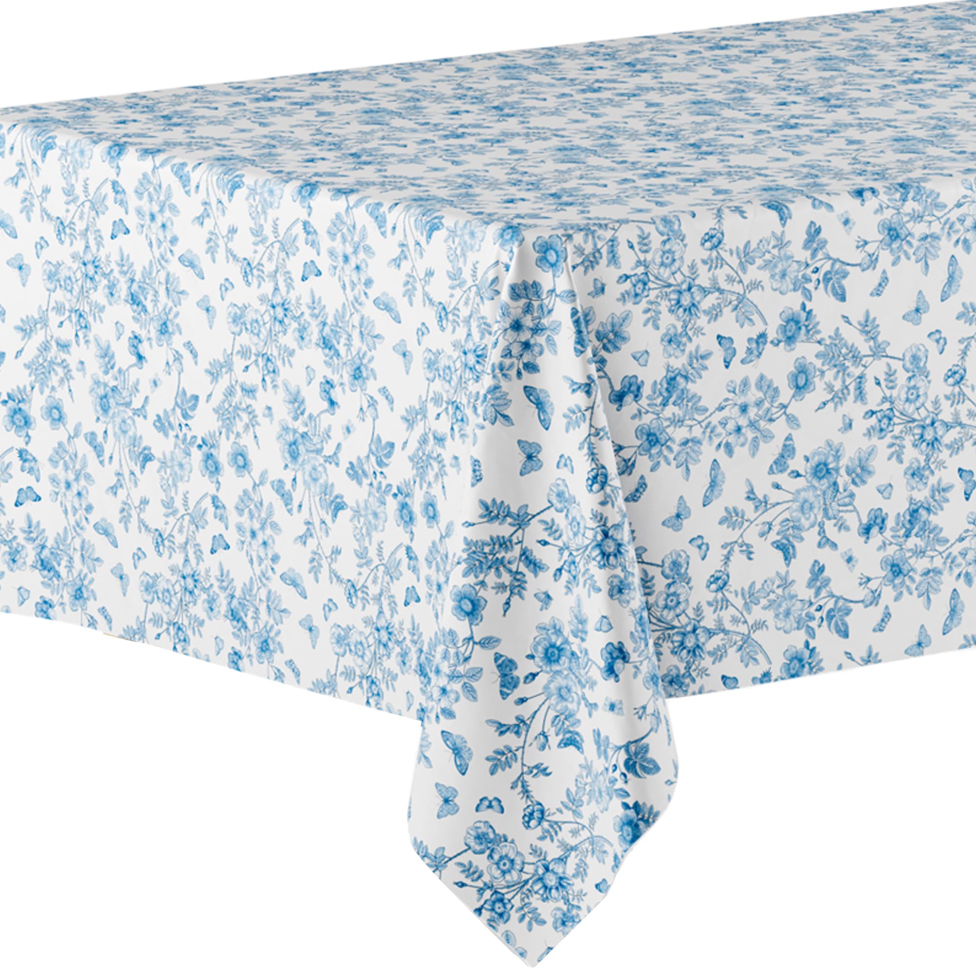 12 Pack Botanical Floral 66% Thicker Premium Table Cover | 54 in. x 108 in.