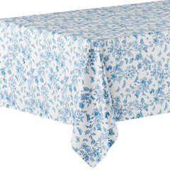 6 Pack Botanical Floral 66% Thicker Premium Table Cover | 54 in. x 108 in.
