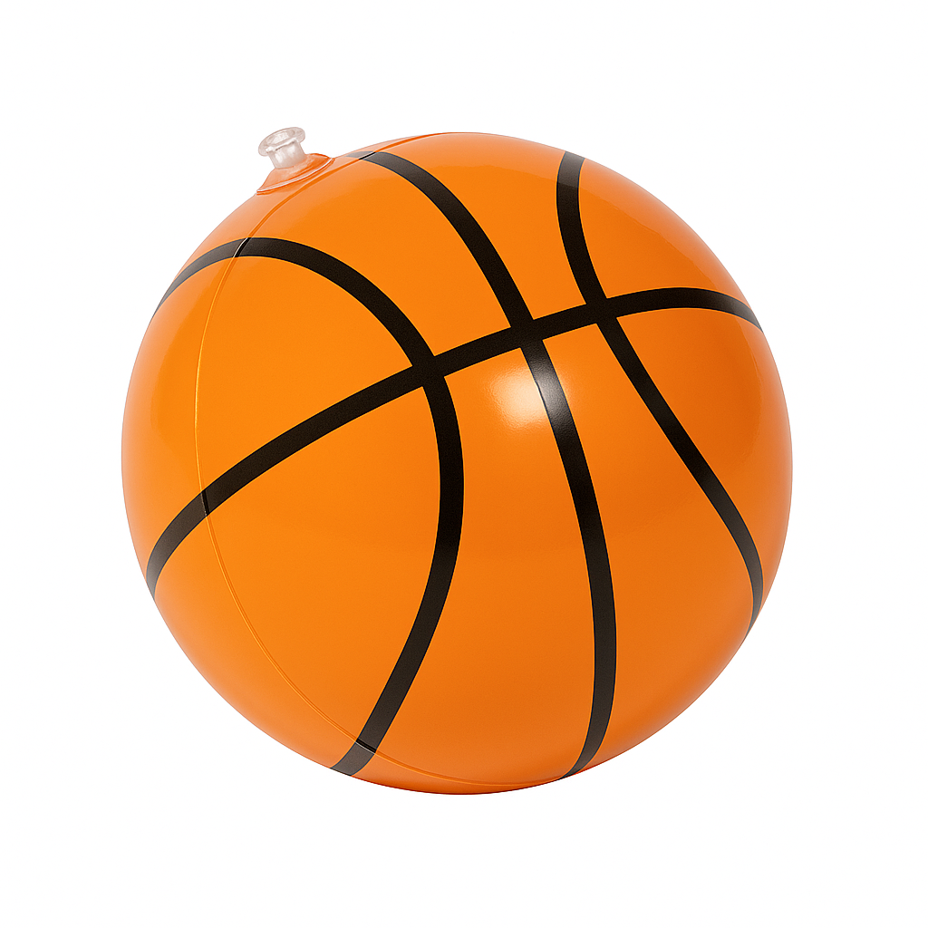 Mini Inflatable Basketball Party Favors - 8 Pack