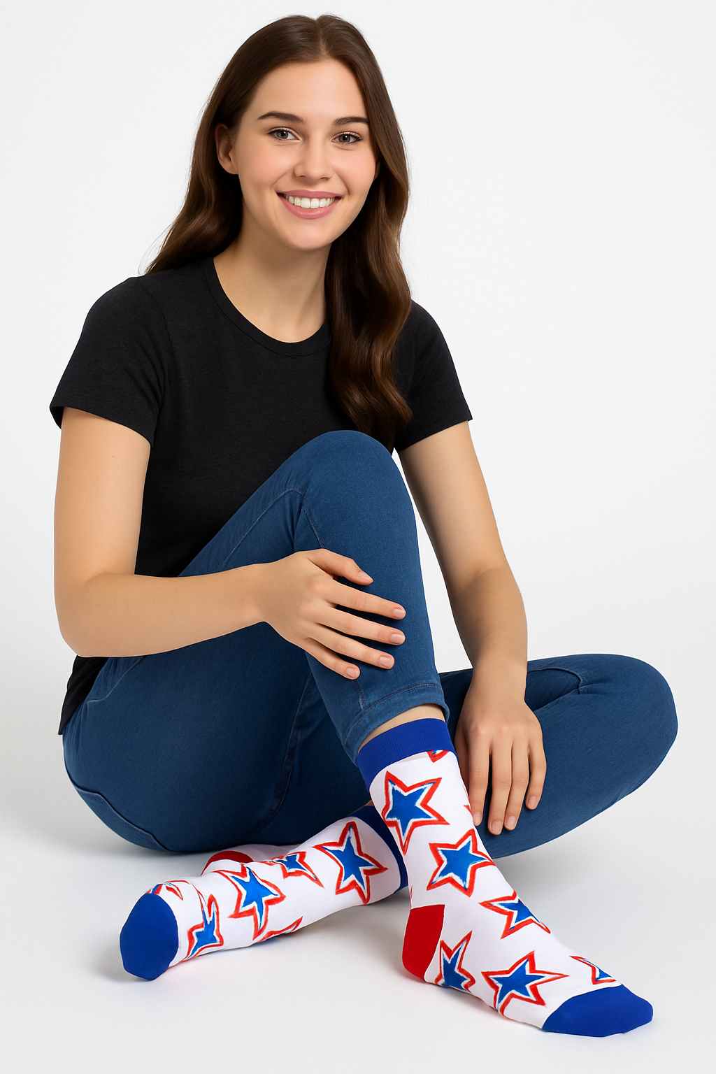 Patriotic Crew Socks