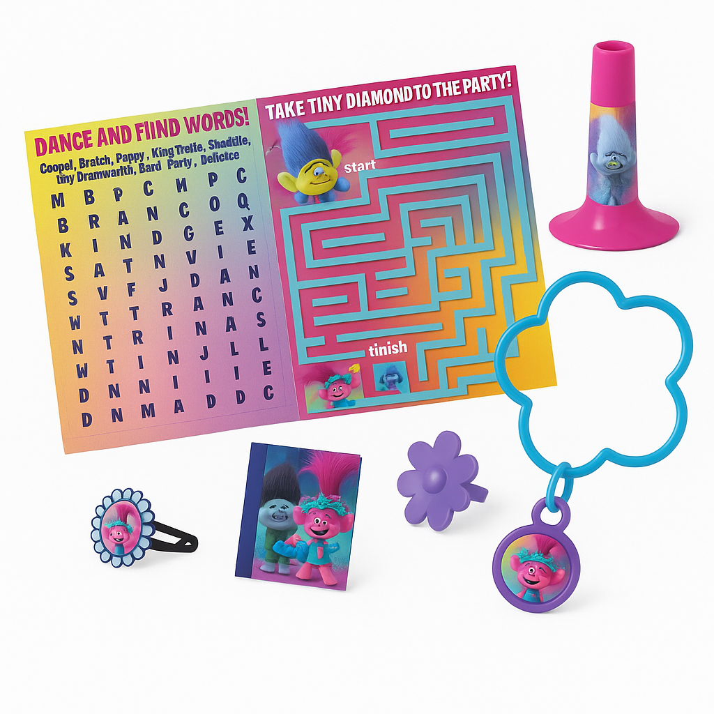 Trolls World Tour Mega Party Favor Pack - 48 Pieces
