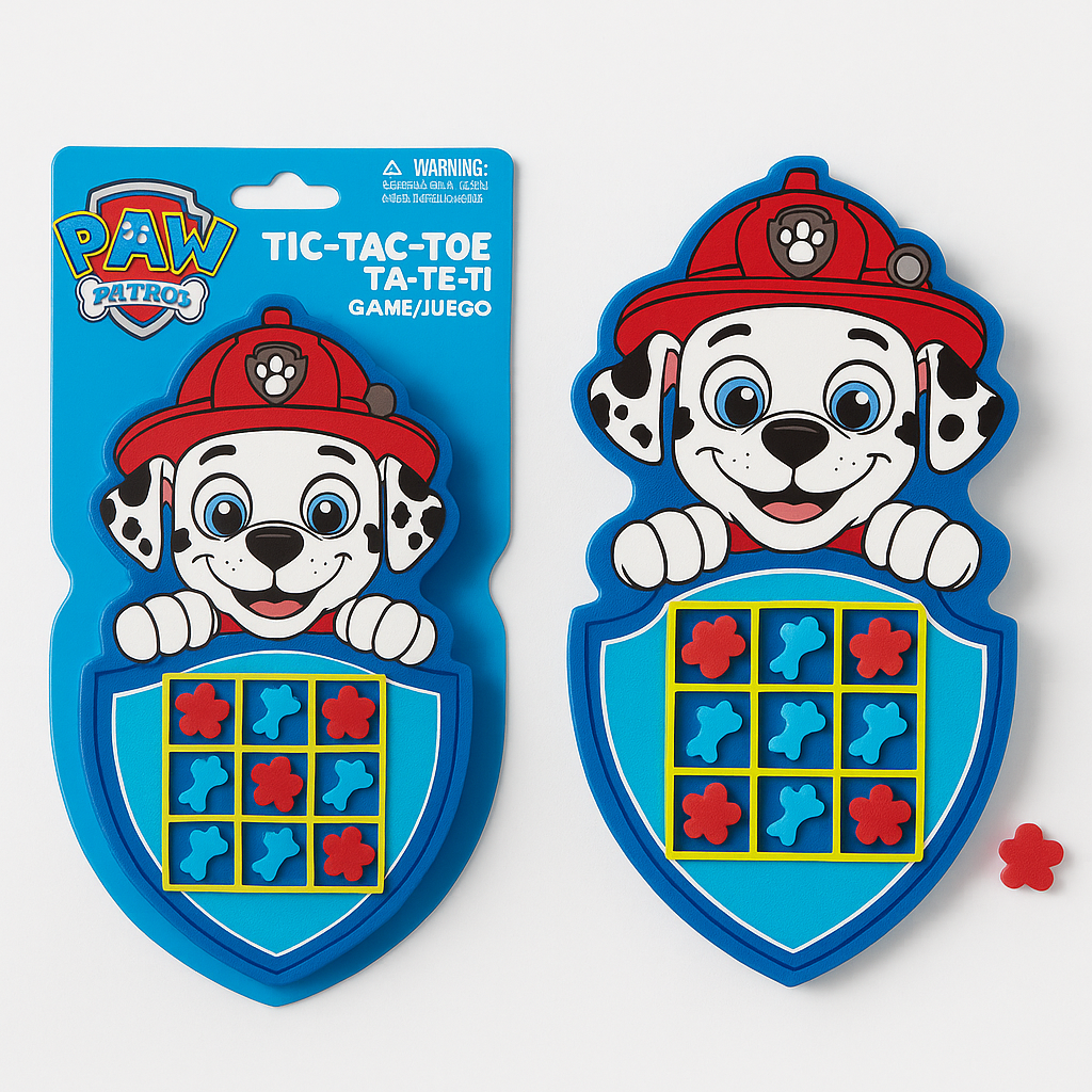 Paw Patrol Tic-Tac-Toe Foam Game for Kids