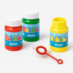 Mini Party Bubbles 6-Pack - Assorted Colors