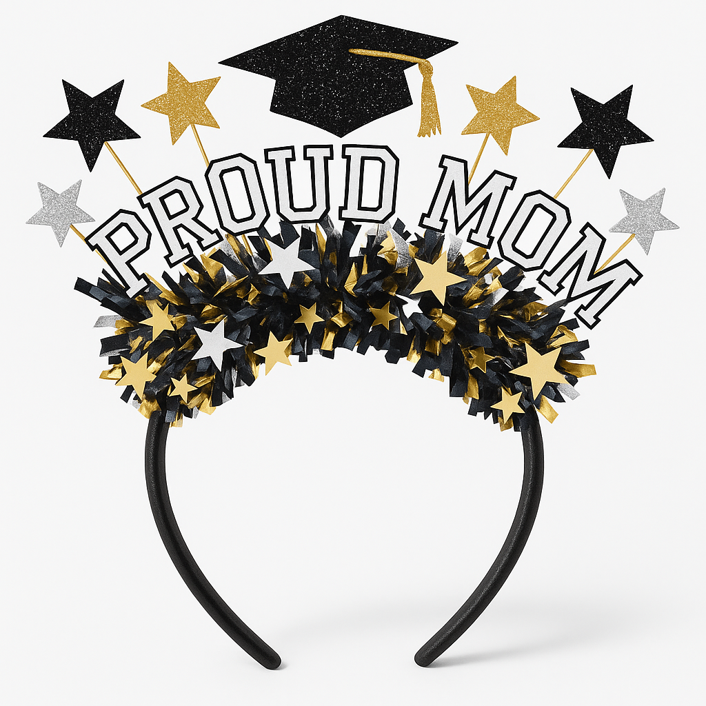 Proud Mom Graduation Headband Boppers