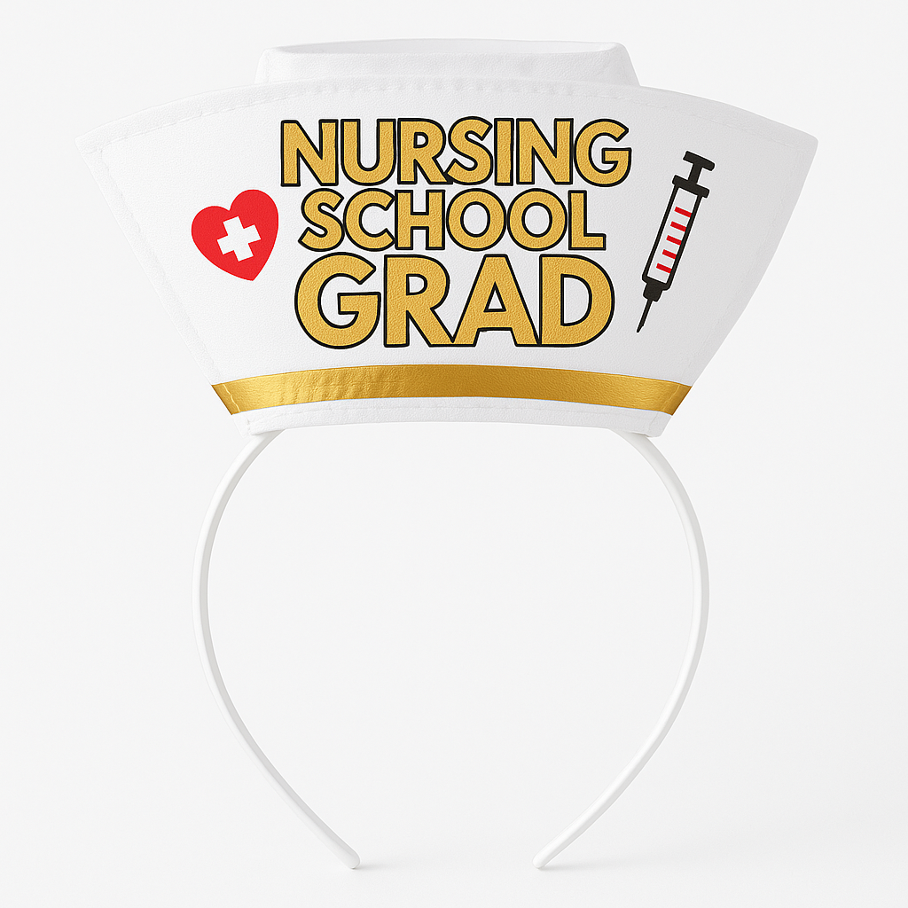 Graduation Nurse School Headband Bopper