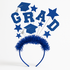 Sparkling Blue Graduation Headband