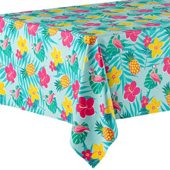 6 Pack Summer Luau Table Cover | 54 in. x 108 in.