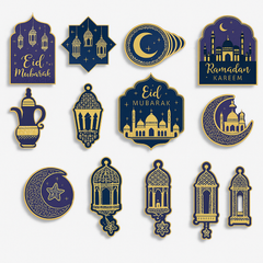 Eid Celebration Cutouts - Photo Prop Kit