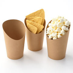 Summer BBQ Paper Snack Cups, 20-Pack