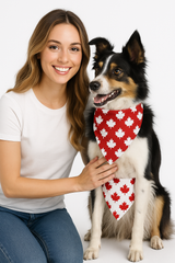 Canada Day Reversible Pet Bandana