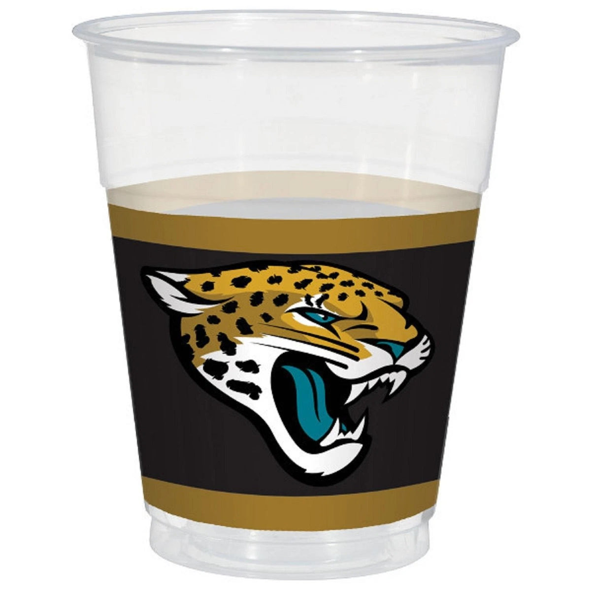 Jacksonville Jaguars 16oz NFL Party Cups - 25 Pack