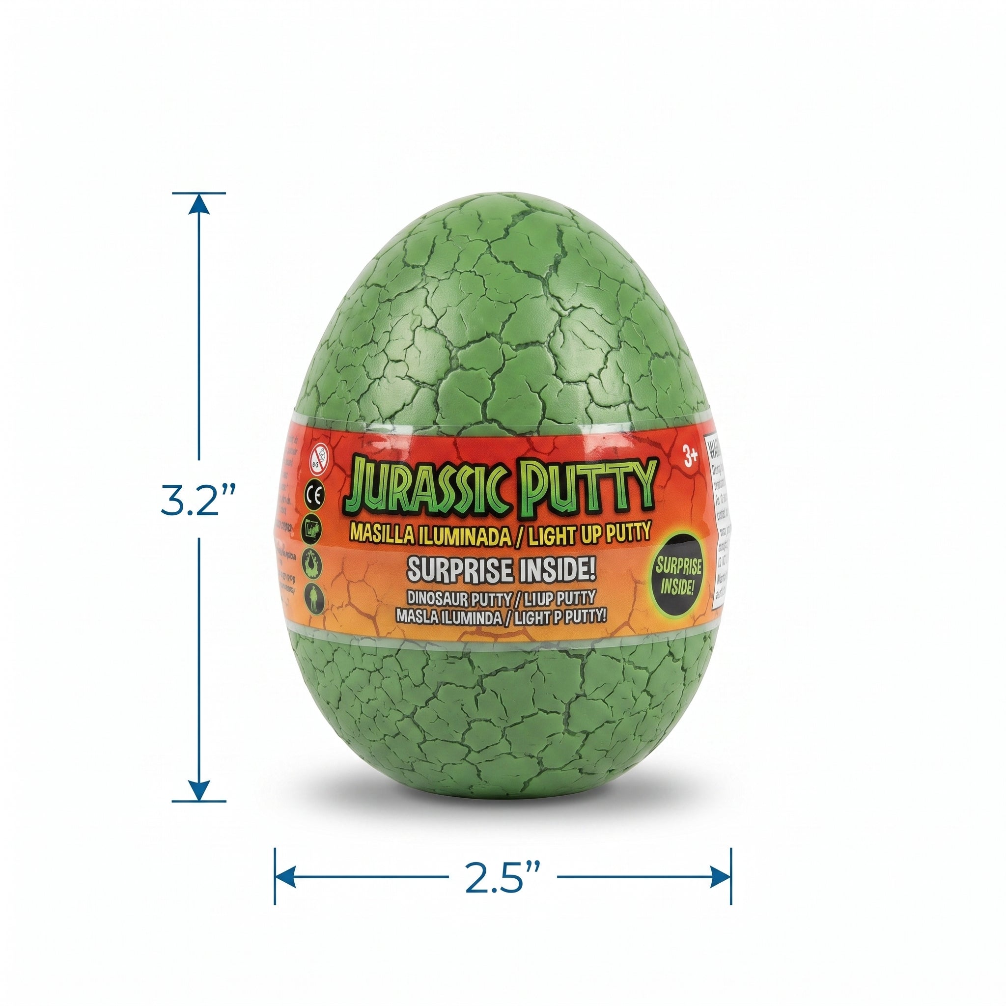 Dinosaur Surprise Putty Egg