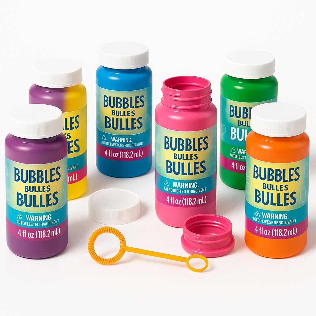 Vibrant Party Bubbles, 4 oz