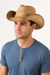 Classic Straw Cowboy Hat