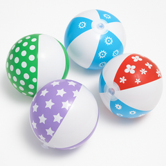 Mini Inflatable Beach Ball Value Pack ‚Äì 24 Count, Multicolor