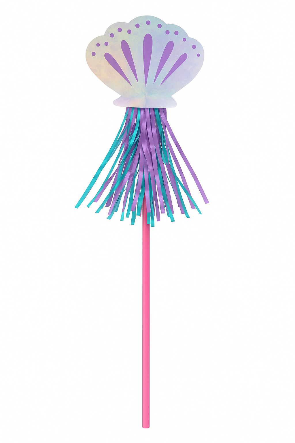 Shimmering Mermaid Party Wands - 8ct