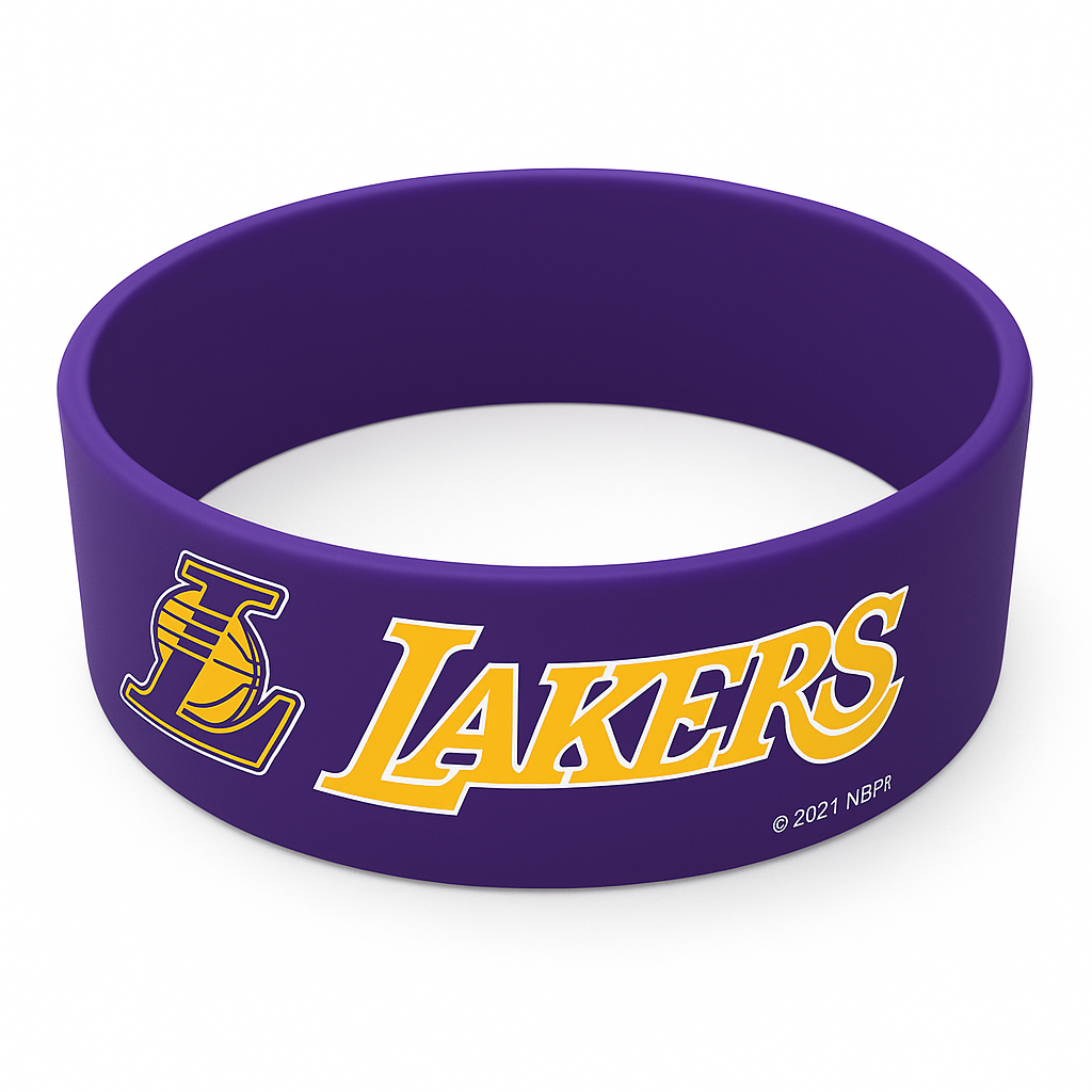 Los Angeles Lakers Cuff Bands Favor Pack