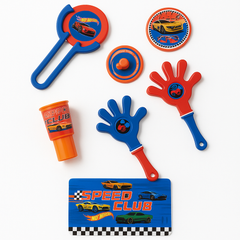 Hot Wheels Speed Club Mega Mix Party Favor Pack, 48 Pieces