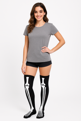 Over Knee Bone Socks - Perfect for Halloween