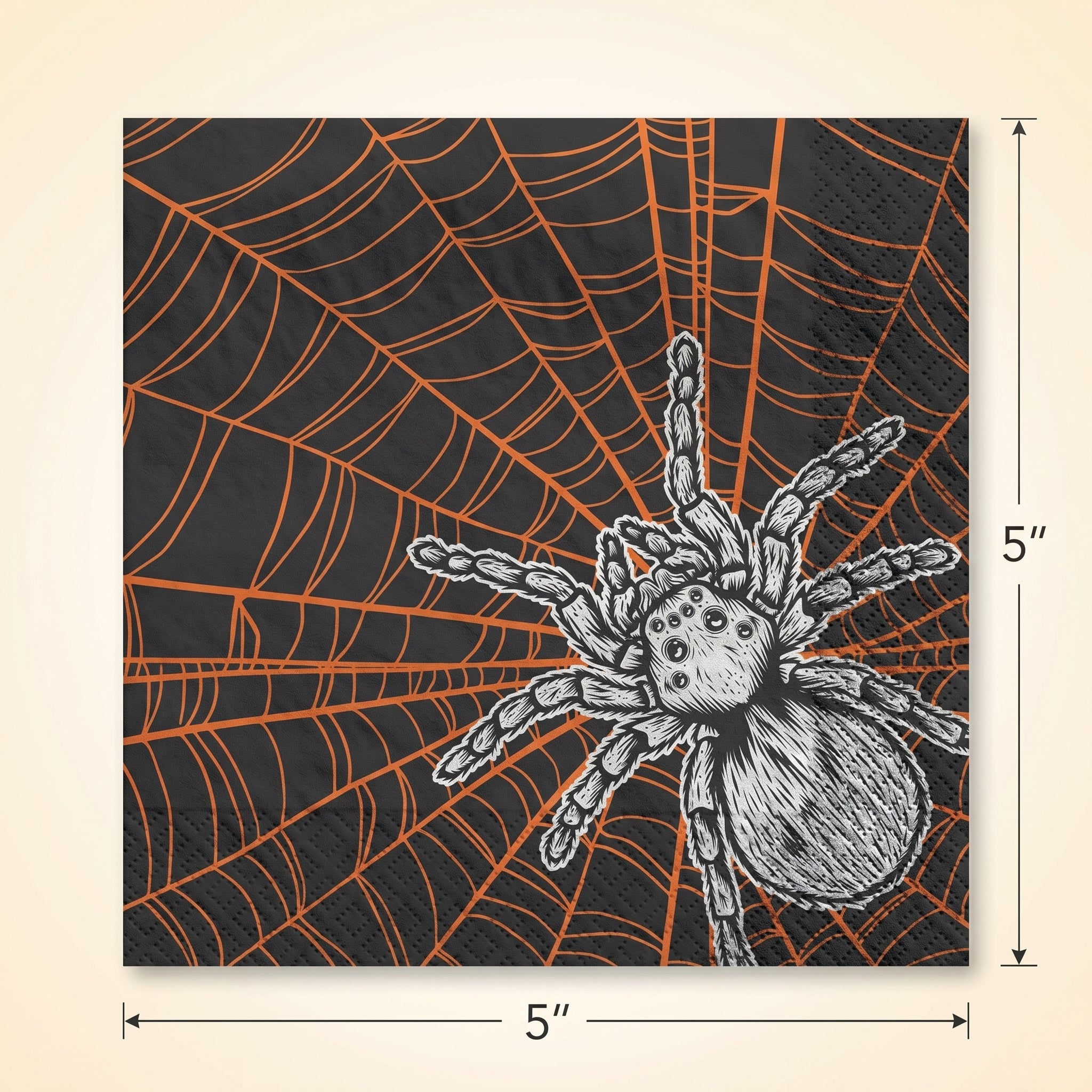 Wicked Hauntings Halloween Beverage Napkins - 5 In. X 5 In.