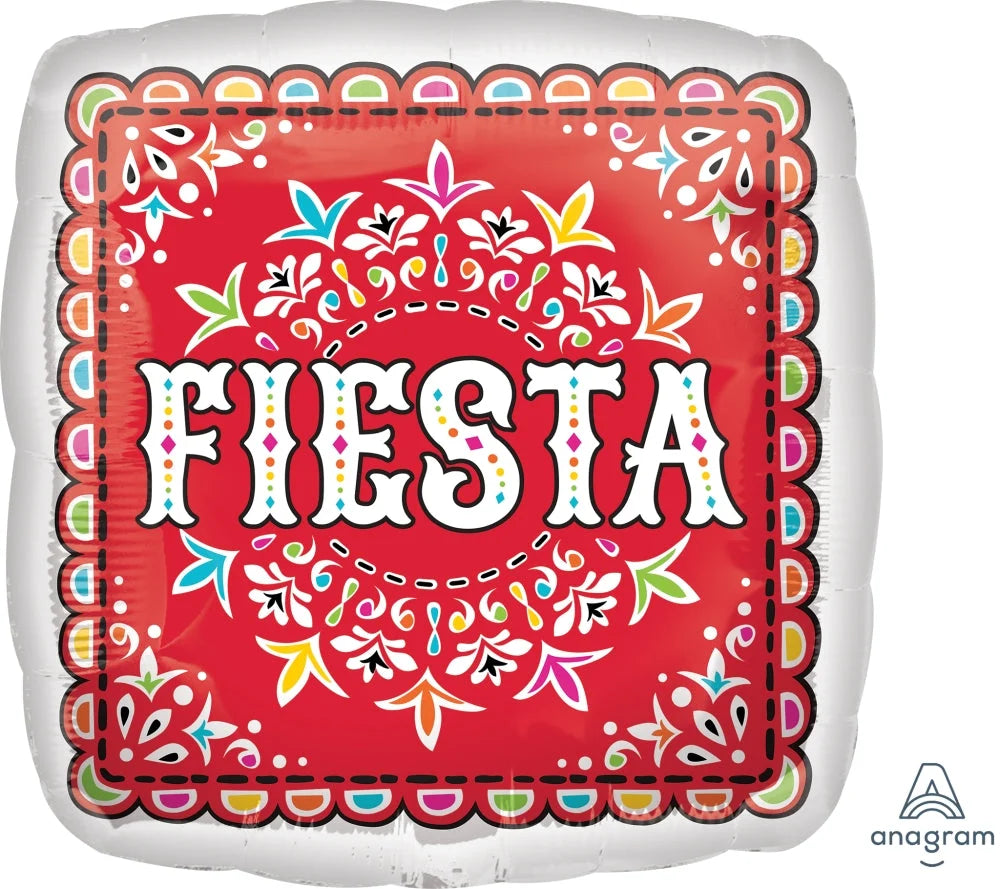 Metallic Papel Picado Foil Balloon - 18"